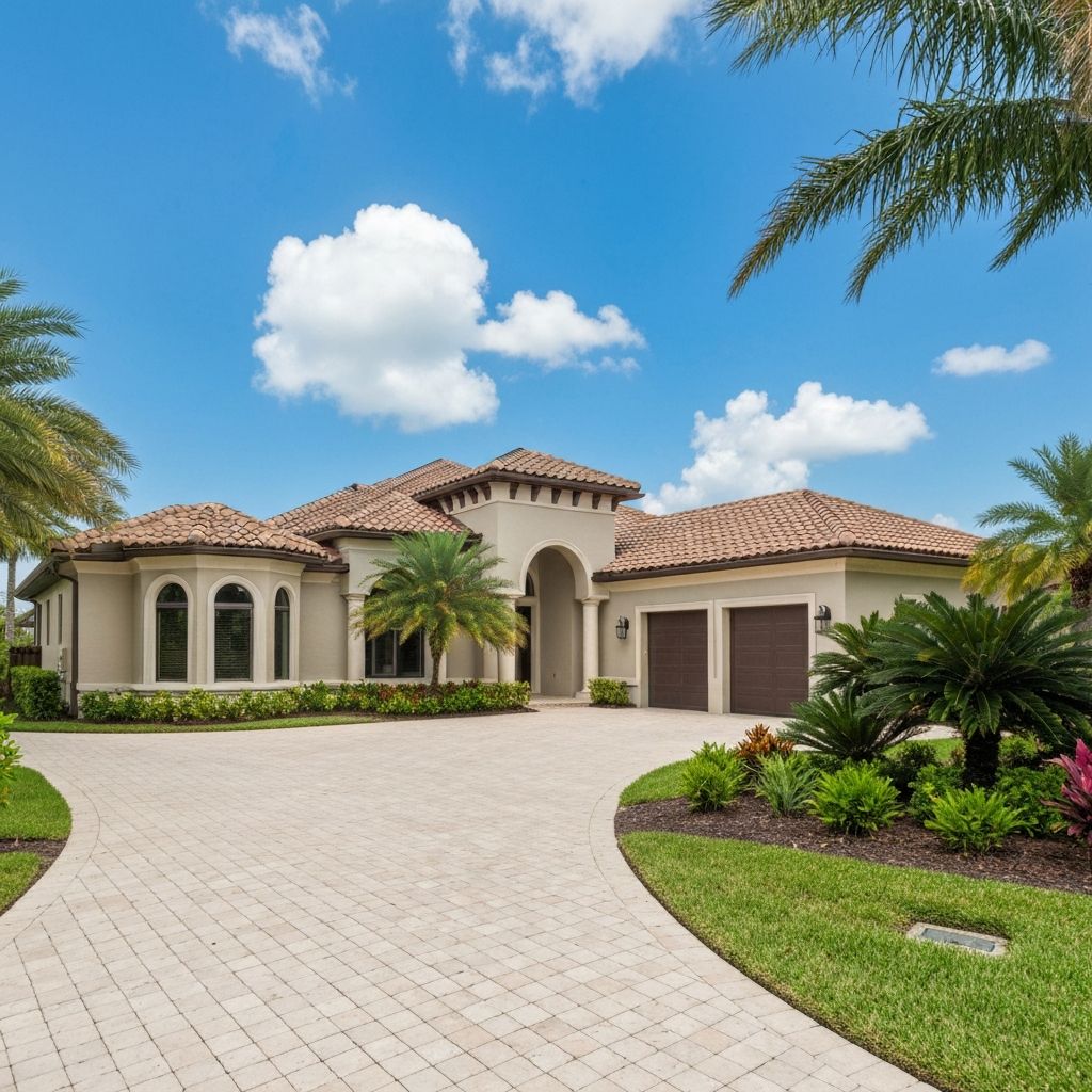 Completed luxury coastal home